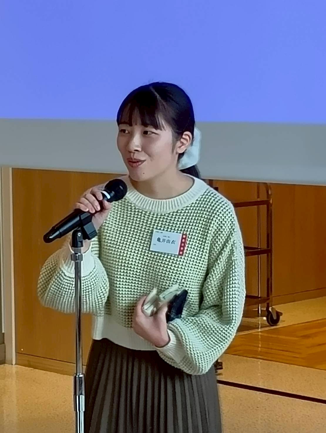 会場整理後の残席者記念写真